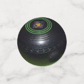 Confettis Bowles de pelouse noire, (Petit recto)