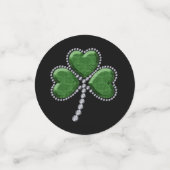 Confettis Brilliant Happy St. Patrick's Day Diamonds (Petit recto)