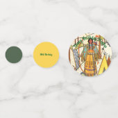 Confettis Broderie de la flèche de bois Lady Woods amérindie (Devant)