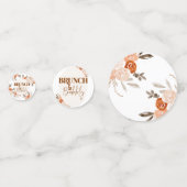 Confettis Brunch & Bubbly, Fête des mariées, Pape nuptiale f (Derrière)