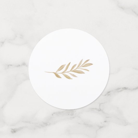 Confettis Brunch Neutral Boho Baby (Petit recto)