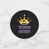 Confettis Bunco Queen Game Night Party (Petit recto)