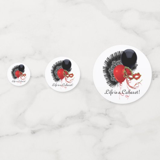 Confettis Cabaret (Devant)