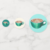 Confettis Café Café Maison Café Café Maison Blanche Cuite La (Derrière)