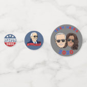 Confettis Campagne Biden Harris 2020 Parti Électoral América (Devant)