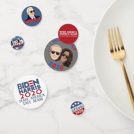 Confettis Campagne Biden Harris 2020 Parti Électoral América (Groupe)