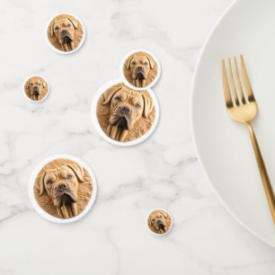 Confettis Cane Corso 3D inspiré