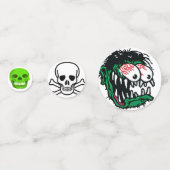 Confettis Caractères Halloween (Devant)