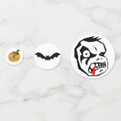 Confettis Caractères Halloween (Derrière)