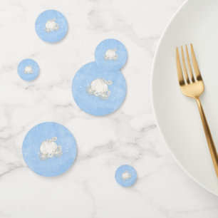 Confettis Carrosse de Cendrillon Bleu & Or Conte de Fées