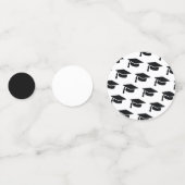 Confettis Casquette de baseball noir (Devant)