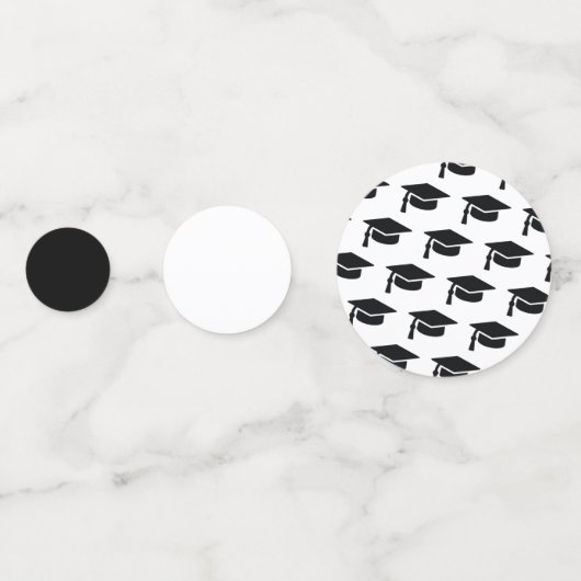 Confettis Casquette de baseball noir (Devant)