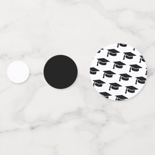 Confettis Casquette de baseball noir (Derrière)