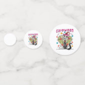 Confettis Catoween Halloween (Derrière)