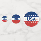 Confettis Celebrating the USA's 250th anniversary (Devant)