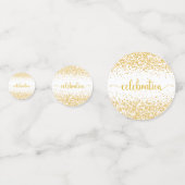 Confettis Célébration de l'or du Nouvel An (Derrière)