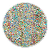 Confetti's Ceramic Pull Keramische Knop (Voorkant)