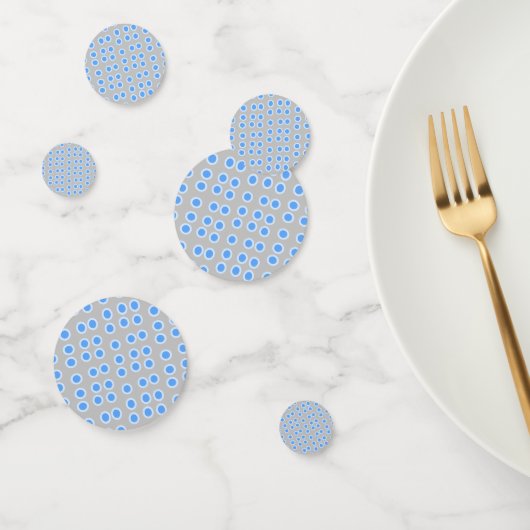 Confettis Cercles bleus (Groupe)