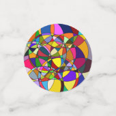 Confettis Cercles colorés (Petit recto)
