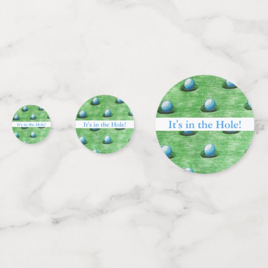 Confettis C'est dans le trou ! (Devant)