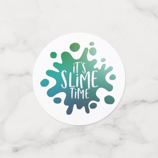 Confettis C'est la fête d'anniversaire de l'arc-en-ciel en t (Petit recto)