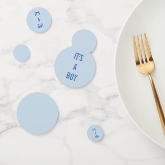 Confettis C'est une douche pour bébé garçon (Groupe)