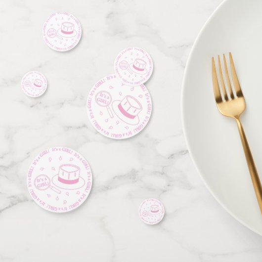 Confettis C'est une révélation sur le genre chez les filles (Groupe)