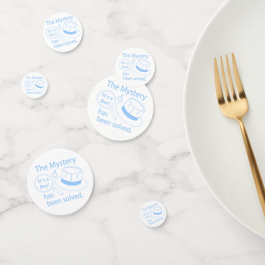 Confettis C'est une révélation sur le genre chez un garçon (Groupe)