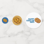 Confettis Challah Braided Jewish Bakery Pain Loaf Hanoukka (Devant)