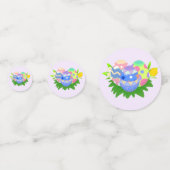 Confettis Chasse aux oeufs de Pâques (Derrière)