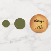 Confettis Chasse Pêche fête d'anniversaire (Derrière)