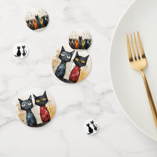 Confettis Chat (Groupe)