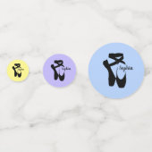 Confettis Chaussures de ballet Chaussons Design Table Confet (Devant)