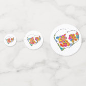 Confettis Cheerful Heart by Lydia's Art Sangria (Devant)