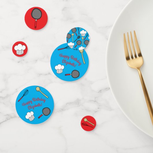 Confettis Chef Cuisine Anniversaire de enfant (Groupe)