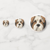 Confettis Chien Biewer Terrier Inspiré 3D (Derrière)