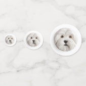 Confettis Chien Coton De Tulear Inspiré 3D (Devant)
