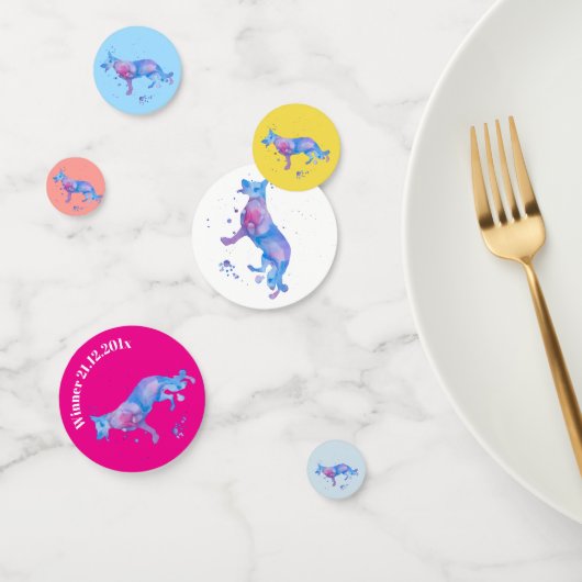 Confettis Chien de berger allemand (Groupe)