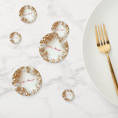 Confettis Christmas Gold Ornaments,Snowflakes All is Bright (Groupe)