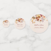 Confettis Chute en amour Confetti, Chute en amour Mariage (Derrière)