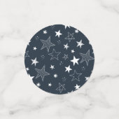 Confettis Ciel | Petite fête d'anniversaire personnalisée Mo (Petit recto)