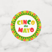 Confettis Cinco de Mayo (Petit recto)