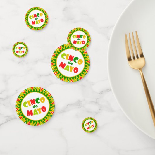 Confettis Cinco de Mayo (Groupe)