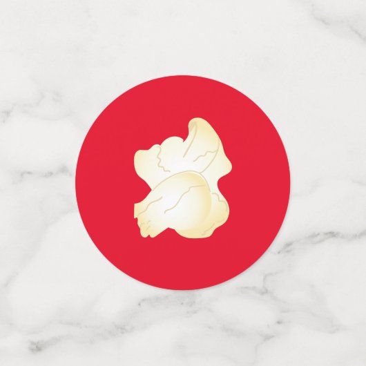 Confettis Cinéma Popcorn (Petit recto)
