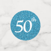 Confettis Cinquante Et Fabuleux Tableau Parties scintillant  (Petit recto)