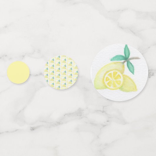 Confettis Citrons (Derrière)