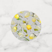 Confettis citrons aquarelle 18 (Petit recto)