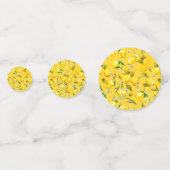 Confettis citrons d'aquarelle 8 (Devant)