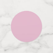 Confettis Citrouille rose avec arc noir (Petit recto)