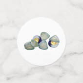 Confettis Clams Clambake Rhode Island Nouvelle-Angleterre (Petit recto)